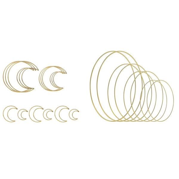 decorative objects & figurines 12pcs 4 size gold dream catcher rings metal hoops macrame ring with 8 pcs rings, diy wreath
decorative objects & figurines 12pcs 4 size gold dream catcher rings metal hoops macrame ring with 8 pcs rings, diy wreath