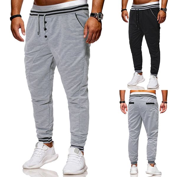 men's pants autumn style loose casual tracksuit bottoms mens sweatpants male trousers masculina laei, Black
men's pants autumn style loose casual tracksuit bottoms mens sweatpants male trousers masculina laei, Black