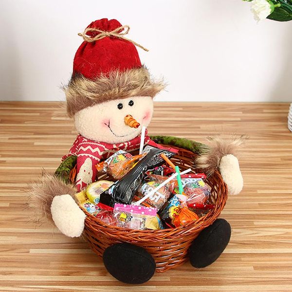 storage bottles & jars christmas bamboo weave candy basket decoration santa claus elk snowman gift 18x18cm/22x22cm 
storage bottles & jars christmas bamboo weave candy basket decoration santa claus elk snowman gift 18x18cm/22x22cm
