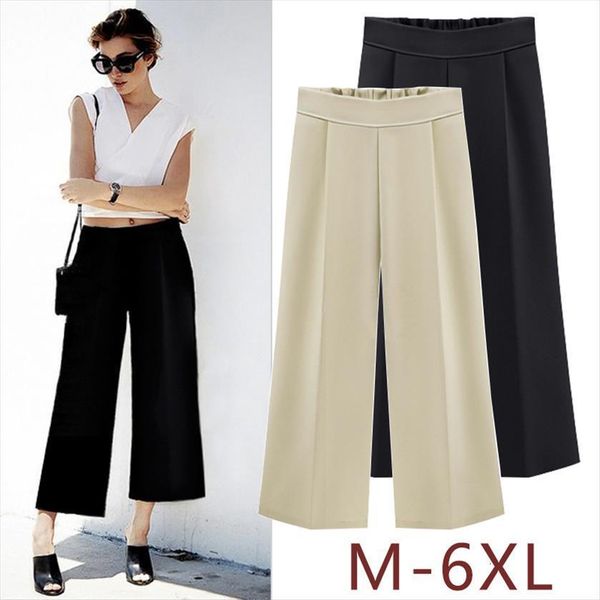summer wide leg women pant high waist loose straight nine casual large size 6xl, Black;white
summer wide leg women pant high waist loose straight nine casual large size 6xl, Black;white