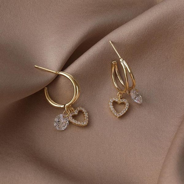 hoop & huggie origin summer romantic shinning cubic zirconia hollow heart hook earrings for women brass gold love party jewelry, Golden;silver
hoop & huggie origin summer romantic shinning cubic zirconia hollow heart hook earrings for women brass gold love party jewelry, Golden;silver