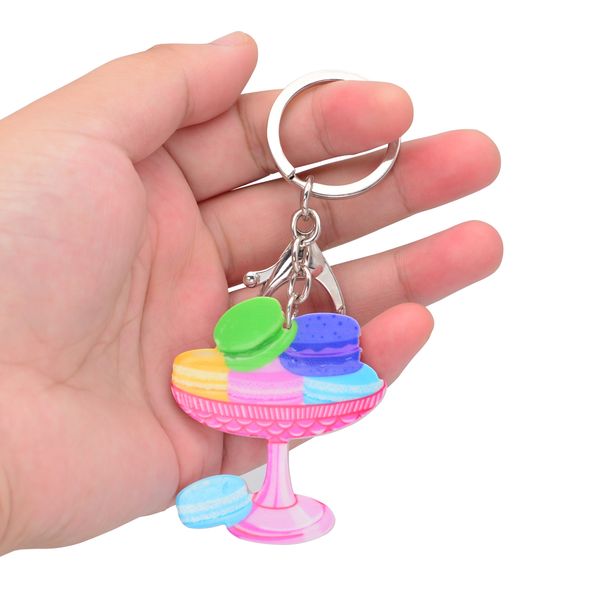 cute cartoon acrylic keychains creative dessert macaroni cake keychain jewelry for women kids girls gift car accessory, Slivery;golden
cute cartoon acrylic keychains creative dessert macaroni cake keychain jewelry for women kids girls gift car accessory, Slivery;golden