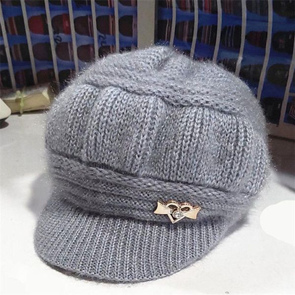 wide brim hats wool women's knitted hat cap headwear plush velvet thicken anti-wind solid color atmosphere simple autumn and winter war, Blue;gray
wide brim hats wool women's knitted hat cap headwear plush velvet thicken anti-wind solid color atmosphere simple autumn and winter war, Blue;gray