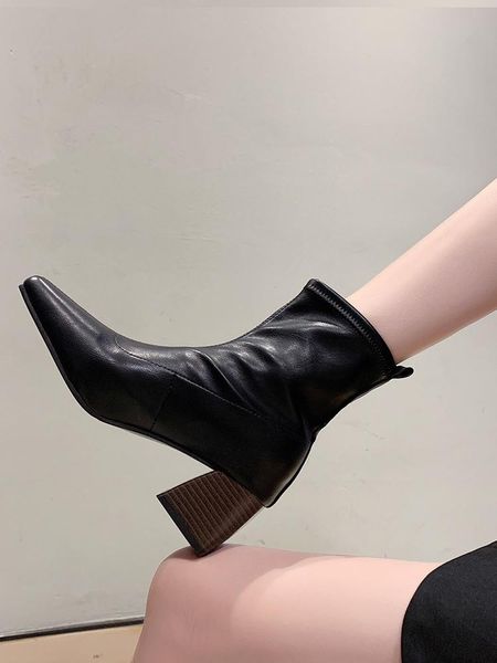boots lady brand women's shoes clogs platform boots-women fashion high heel 2021 summer ankle rubber basic lace-up square toe f, Black
boots lady brand women's shoes clogs platform boots-women fashion high heel 2021 summer ankle rubber basic lace-up square toe f, Black