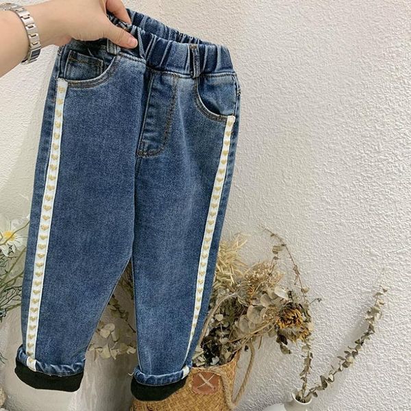 autumn winter arrival girls fahsion thick warm fleece pants kids jeans trousers, Blue
autumn winter arrival girls fahsion thick warm fleece pants kids jeans trousers, Blue