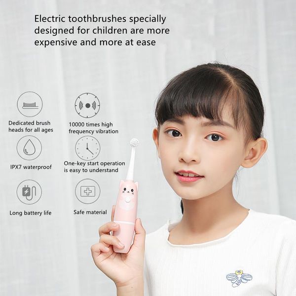 smart electric toothbrush children's 3-12 years old soft automatic waterproof cartoon ultrasonic
smart electric toothbrush children's 3-12 years old soft automatic waterproof cartoon ultrasonic