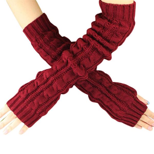 fingerless gloves female long without fingers winter wrist arm hand warmer knitted mitten #1121 a2#, Blue;gray
fingerless gloves female long without fingers winter wrist arm hand warmer knitted mitten #1121 a2#, Blue;gray