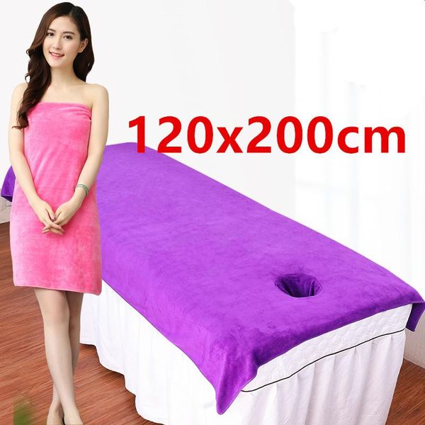 towel superfine fiber soft beauty salon bath bed with hole massage sheet physiotherapy 120x200cm big towels
towel superfine fiber soft beauty salon bath bed with hole massage sheet physiotherapy 120x200cm big towels