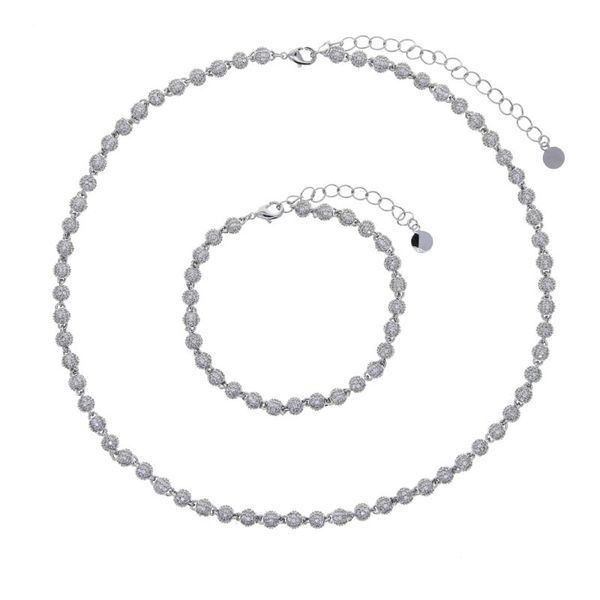 link, chain european and american trend gold silver color bracelet for women 4mm small bead ball charm tennis wholesale, Black
link, chain european and american trend gold silver color bracelet for women 4mm small bead ball charm tennis wholesale, Black