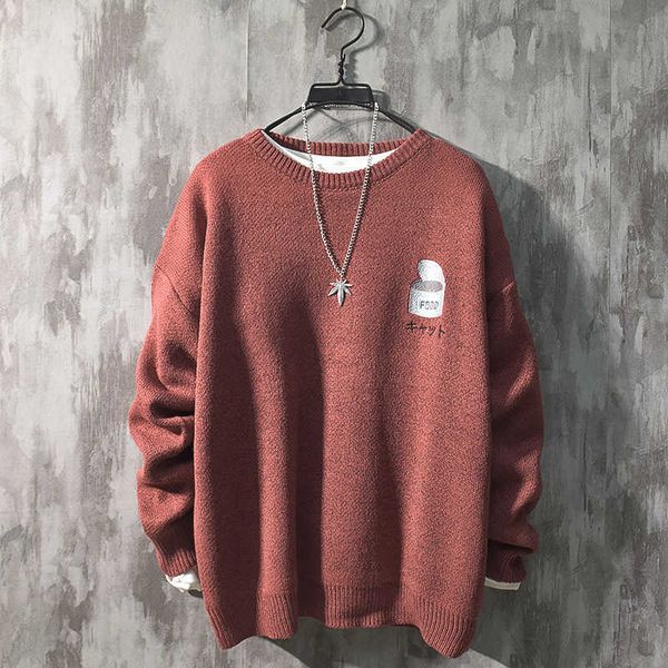 fashion sweater ins men's loose autumn and winter korean yuan sufeng student brand couple lazy style t-shirt, White;black
fashion sweater ins men's loose autumn and winter korean yuan sufeng student brand couple lazy style t-shirt, White;black