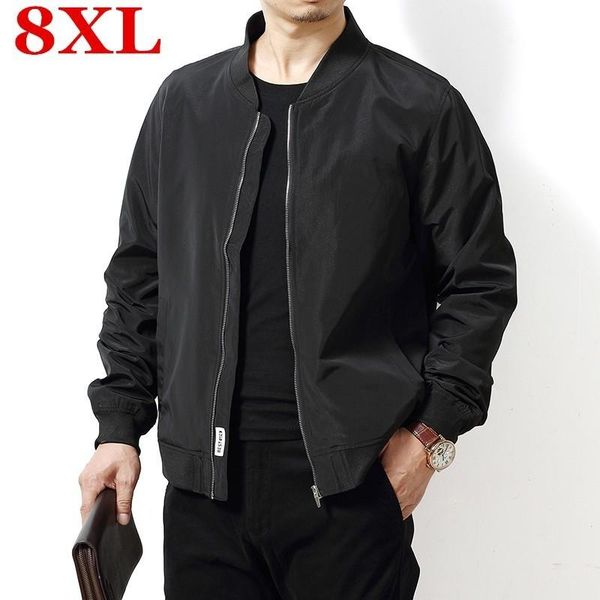 men's jackets plus size 8xl 7xl 6xl spring bomber zipper jacket male casual streetwear hip hop slim fit pilot coat men clothing, Black;brown
men's jackets plus size 8xl 7xl 6xl spring bomber zipper jacket male casual streetwear hip hop slim fit pilot coat men clothing, Black;brown