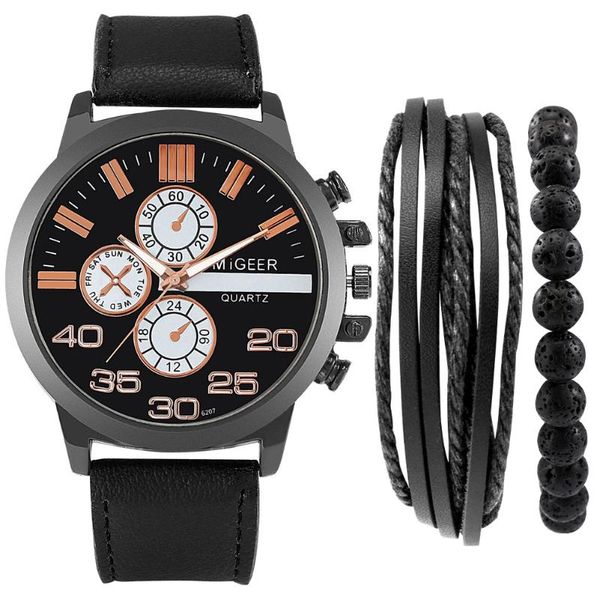 wristwatches men quartz watch bracelet set luxury fashion wrist stainless steel case men's hand bracelets business wristwatch clock, Slivery;brown
wristwatches men quartz watch bracelet set luxury fashion wrist stainless steel case men's hand bracelets business wristwatch clock, Slivery;brown