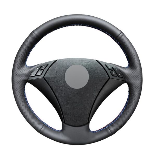 steering wheel covers handsewing black genuine leather no-slip car cover for 5 series e60 (sedan) 2003-2009 e61 (touring) 2004-2009
steering wheel covers handsewing black genuine leather no-slip car cover for 5 series e60 (sedan) 2003-2009 e61 (touring) 2004-2009