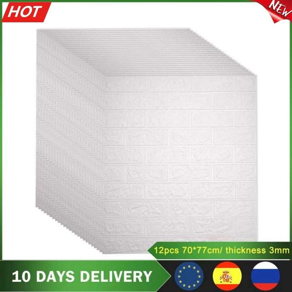 wall stickers 12pcs self adhesive 3d bedroom waterproof foam brick room wallpaper decor living sticker for kids
wall stickers 12pcs self adhesive 3d bedroom waterproof foam brick room wallpaper decor living sticker for kids