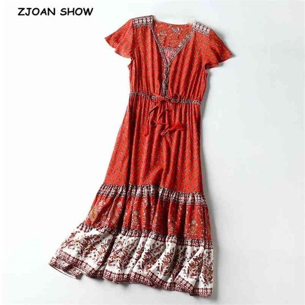 boho open button v neck floral print bohemia dress red summer woman short sleeve tassel strappy maxi long dresses holiday 210429, Black;gray
boho open button v neck floral print bohemia dress red summer woman short sleeve tassel strappy maxi long dresses holiday 210429, Black;gray