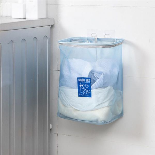 laundry bags basket 3kg wall hanging clothes storage organizer nylon mesh bathroom holder
laundry bags basket 3kg wall hanging clothes storage organizer nylon mesh bathroom holder