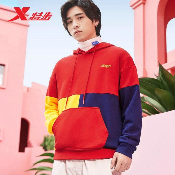 gym clothing xtep men's hoodie fashion sportswear casual sports round neck long sleeve sweater 880129050106, White;black
gym clothing xtep men's hoodie fashion sportswear casual sports round neck long sleeve sweater 880129050106, White;black