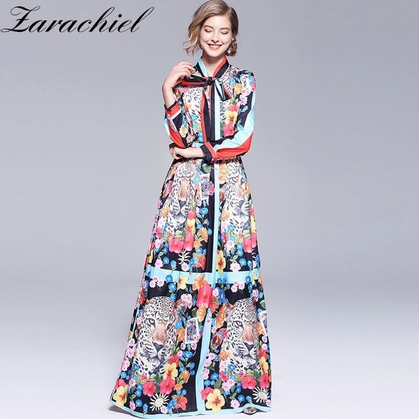 runway designer back lion floor-length maxi fall women bow tie collar hit color flower printing swing pleated dress 210416, Black;gray
runway designer back lion floor-length maxi fall women bow tie collar hit color flower printing swing pleated dress 210416, Black;gray