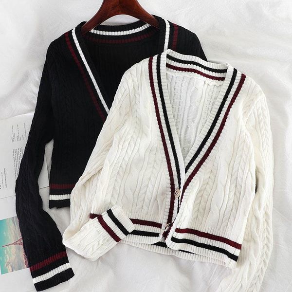 women's knits & tees 2021 autumn winter fashion tide loose long sleeve color matching stripe deep v-neck bottomed sweater women u585, White
women's knits & tees 2021 autumn winter fashion tide loose long sleeve color matching stripe deep v-neck bottomed sweater women u585, White