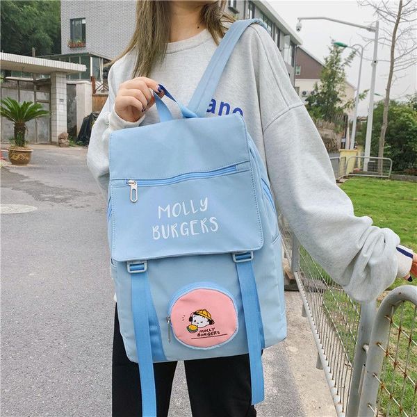 cute cartoon teenage school bags for girls backpacks women bookbags nylon solid teen student schoolbag pink preppy style
cute cartoon teenage school bags for girls backpacks women bookbags nylon solid teen student schoolbag pink preppy style