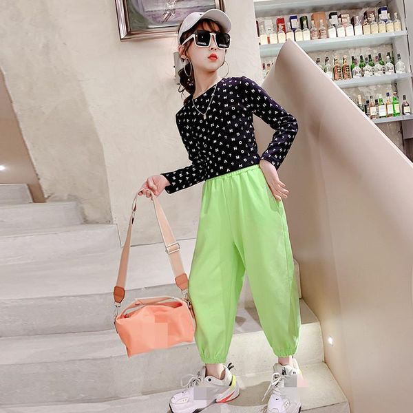 children's spring autumn fashion cute boutique sportswear korean little girl letter two piece suit teenage college style clothes clothi, White
children's spring autumn fashion cute boutique sportswear korean little girl letter two piece suit teenage college style clothes clothi, White