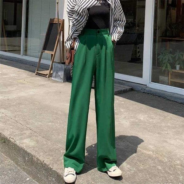 bella spring summer purple white straight pants vintage female high waist elegant office lady trousers street casual bottoms 211115, Black;white
bella spring summer purple white straight pants vintage female high waist elegant office lady trousers street casual bottoms 211115, Black;white