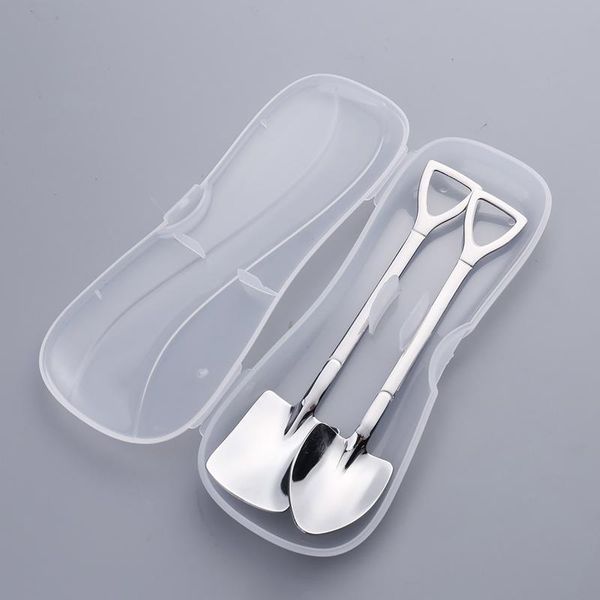 spoons 2pcs stainless steel long handle spoon retro shovel dessert cake coffee ice cream tableware
spoons 2pcs stainless steel long handle spoon retro shovel dessert cake coffee ice cream tableware