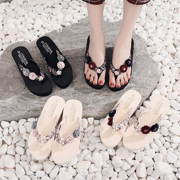 slippers yshunij 2021 summer fashion girls wear soft sandals and thick wedges beach, Black
slippers yshunij 2021 summer fashion girls wear soft sandals and thick wedges beach, Black