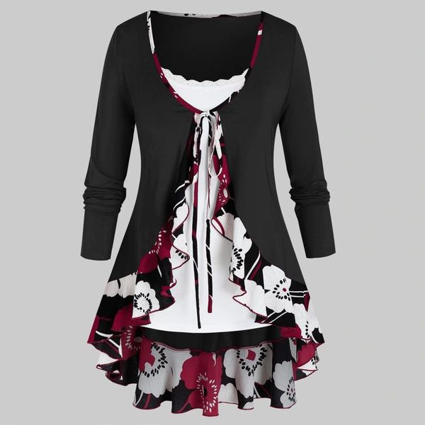 women's t-shirt harajuku t shirt women plus size sunflower printed long sleeve bandage cardigan solid camis set mujer camisetas 2021, White
women's t-shirt harajuku t shirt women plus size sunflower printed long sleeve bandage cardigan solid camis set mujer camisetas 2021, White
