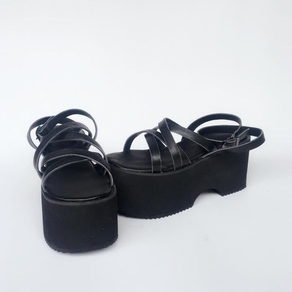princess sweet lolita shoes sandals sponge cake thick bottom women's silver plain simple fashionable women an6823, Black
princess sweet lolita shoes sandals sponge cake thick bottom women's silver plain simple fashionable women an6823, Black