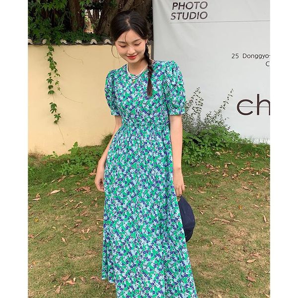 casual dresses feno 2021 slim waist short sleeve medium length french round neck floral dress women's 8535, Black;gray
casual dresses feno 2021 slim waist short sleeve medium length french round neck floral dress women's 8535, Black;gray