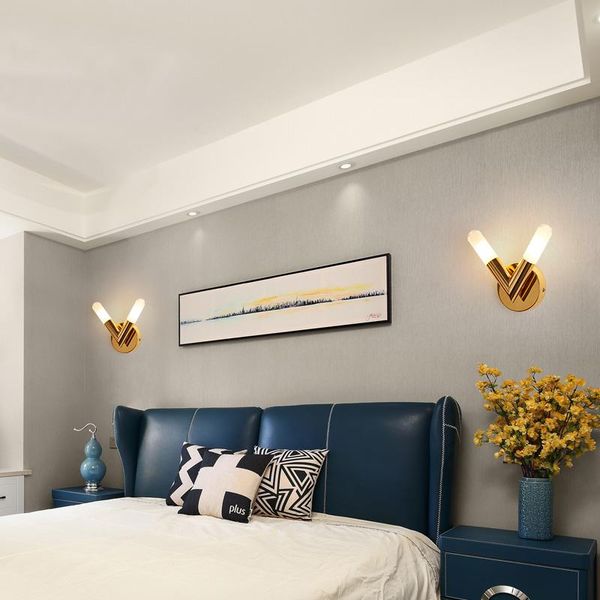 wall lamp post modern simple creative golden living room villa aisle bedroom bedside art
wall lamp post modern simple creative golden living room villa aisle bedroom bedside art