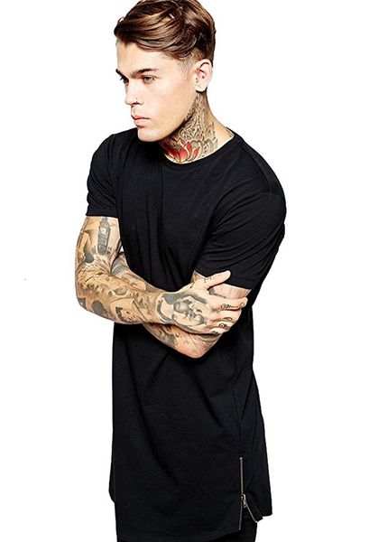 men's t-shirts e-baihui men rock t-shirt extended length longline summer style mens hip hop streetwear clothing hight qualit hqdg, White;black
men's t-shirts e-baihui men rock t-shirt extended length longline summer style mens hip hop streetwear clothing hight qualit hqdg, White;black