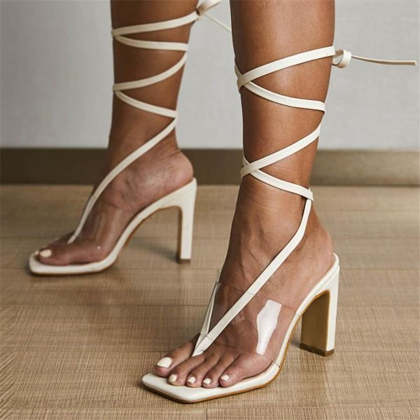 sandals women ankle strap thick high heels shoes party square toe female large size transparent gladiator woman pumps sfex, Black
sandals women ankle strap thick high heels shoes party square toe female large size transparent gladiator woman pumps sfex, Black