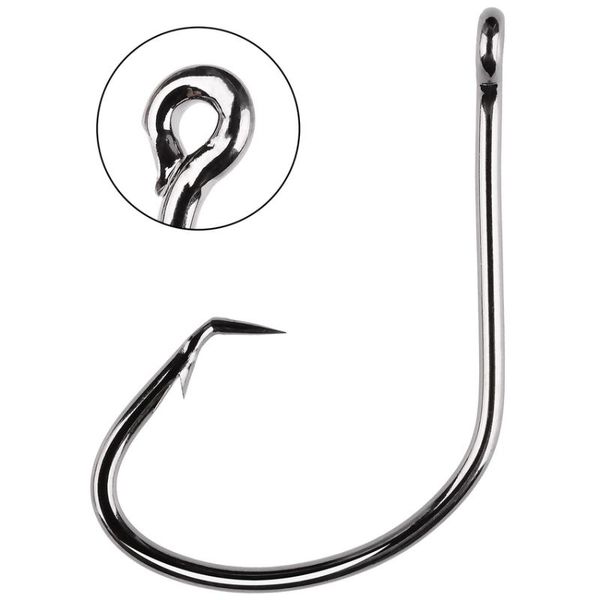 fishing hooks 100pcs circle for hook high carbon steel saltwater fishhook 6 4 2 1 1/0 2/0 3/0 4/0 5/0 6/0 sea
fishing hooks 100pcs circle for hook high carbon steel saltwater fishhook 6 4 2 1 1/0 2/0 3/0 4/0 5/0 6/0 sea