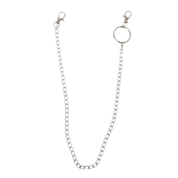 chains long metal wallet chain leash pant jean keychain ring clip men's hip hop jewelry c7ae, Silver
chains long metal wallet chain leash pant jean keychain ring clip men's hip hop jewelry c7ae, Silver