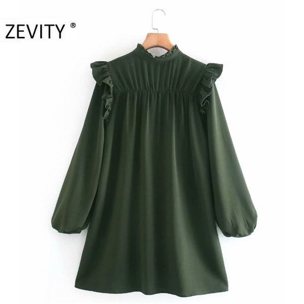 zevity new women agaric lace solid color pleats shirt dress office ladies lantern sleeve breasted casual business vestido ds4601, Black;gray
zevity new women agaric lace solid color pleats shirt dress office ladies lantern sleeve breasted casual business vestido ds4601, Black;gray