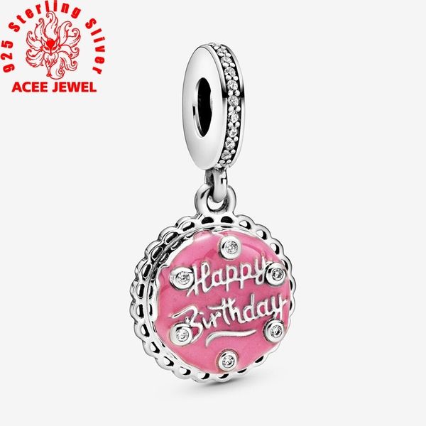 premium genuine 925 sterling silver beads pink birthday cake dangle charms adapting original pandora bracelets women diy jewelry, Black
premium genuine 925 sterling silver beads pink birthday cake dangle charms adapting original pandora bracelets women diy jewelry, Black