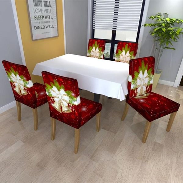 chair covers 2pcs dining room protector slipcovers christmas decoration