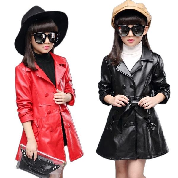 spring & autumn pu leather jacket for girl korean version fashion coat mid-length windbreaker casual hooded childrens clothing, Blue;gray
spring & autumn pu leather jacket for girl korean version fashion coat mid-length windbreaker casual hooded childrens clothing, Blue;gray