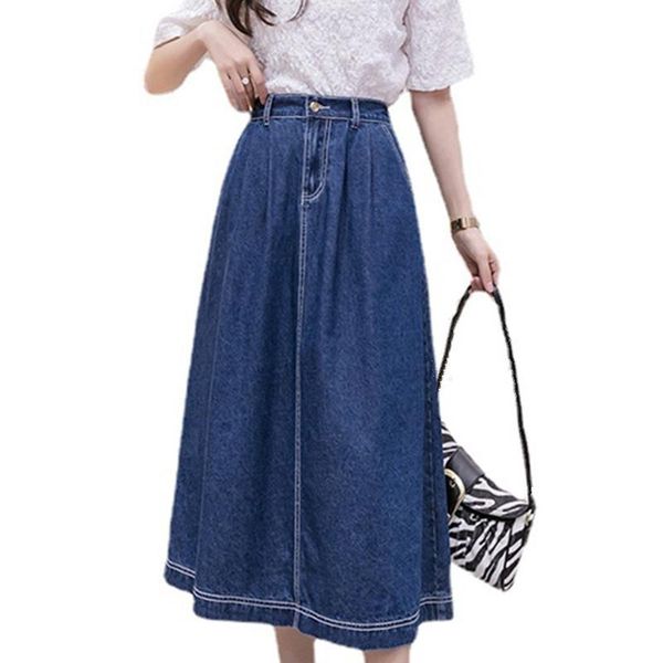 skirts large size 5xl spring summer retro women jean blue elastic waist office lady a-line big swing thin denim umbrella skirt s073, Black
skirts large size 5xl spring summer retro women jean blue elastic waist office lady a-line big swing thin denim umbrella skirt s073, Black