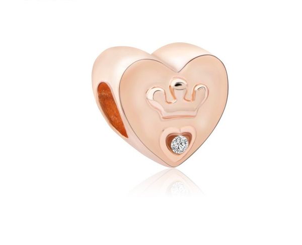 fits pandora bracelets 30pcs rose gold crown heart charms beads silver charms bead for women diy european necklace jewelry, Black
fits pandora bracelets 30pcs rose gold crown heart charms beads silver charms bead for women diy european necklace jewelry, Black