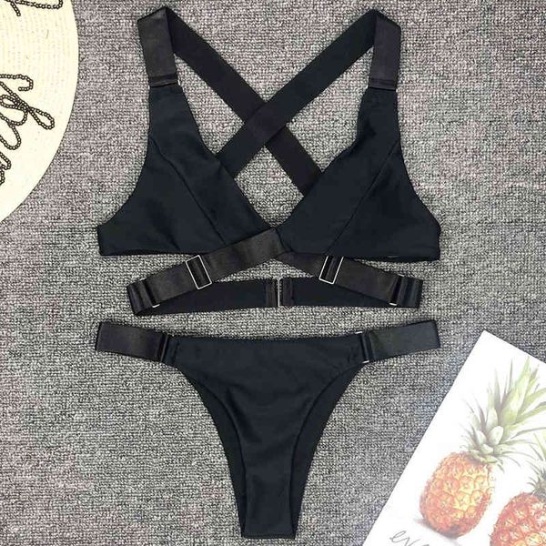 Sexy Bandeau Bikini Adjust Buckle Swimsuit Women Bikinis Micro Bikini Set Brazilian Swimwear Female Vevlet Bathing Suit, White;black
Sexy Bandeau Bikini Adjust Buckle Swimsuit Women Bikinis Micro Bikini Set Brazilian Swimwear Female Vevlet Bathing Suit, White;black