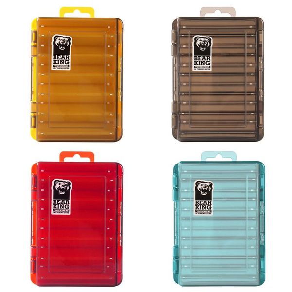 fishing accessories durable double-sided lures tackle box transparent waterproof bait hook storage boxes organizer tool
fishing accessories durable double-sided lures tackle box transparent waterproof bait hook storage boxes organizer tool