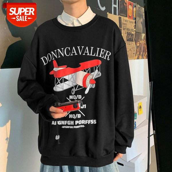 sweatshirt men's loose round neck blouse korean style trend boys bottoming clothes all-match jacket tide #vf3j, Black
sweatshirt men's loose round neck blouse korean style trend boys bottoming clothes all-match jacket tide #vf3j, Black