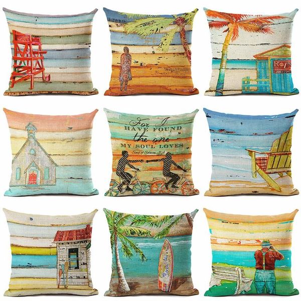 cushion/decorative pillow fashion beach theme printed cushion cover home decoration car chair soft throw case cotton linen square 
cushion/decorative pillow fashion beach theme printed cushion cover home decoration car chair soft throw case cotton linen square