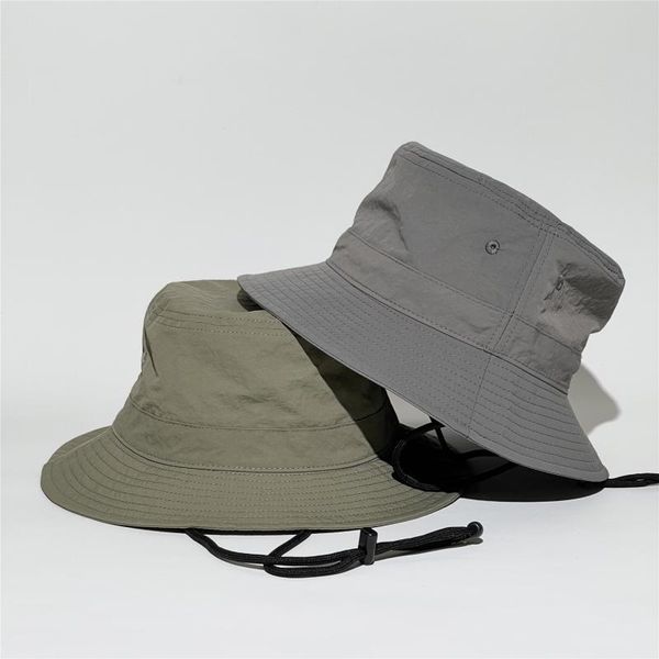 wide brim hats bucket outdoor sun protection waterproof stylish korean style fisherman hat quick dry breathable outerwear cap, Blue;gray
wide brim hats bucket outdoor sun protection waterproof stylish korean style fisherman hat quick dry breathable outerwear cap, Blue;gray