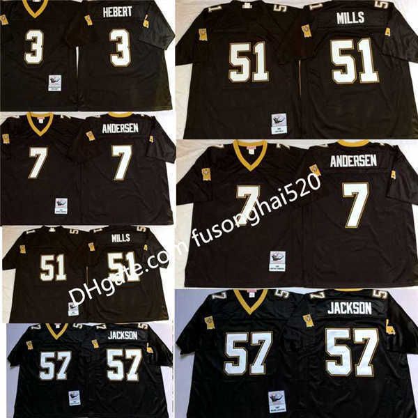 2021 vintage ncaa men 57 rickey jackson 7 morten andersen 3 bobby hebert 51 sam mills black stitched college football jerseys
2021 vintage ncaa men 57 rickey jackson 7 morten andersen 3 bobby hebert 51 sam mills black stitched college football jerseys
