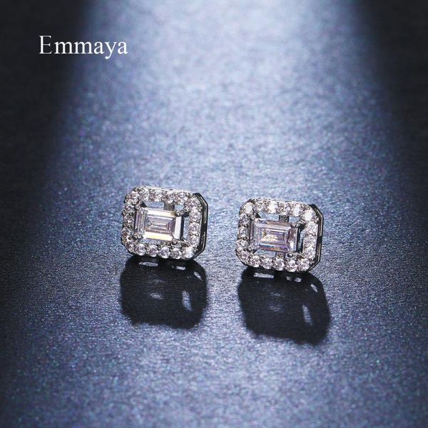 emmaya classic series rectangle appearance noble white color tiny and pure earring for women&girls personality dress-up stud, Golden;silver
emmaya classic series rectangle appearance noble white color tiny and pure earring for women&girls personality dress-up stud, Golden;silver