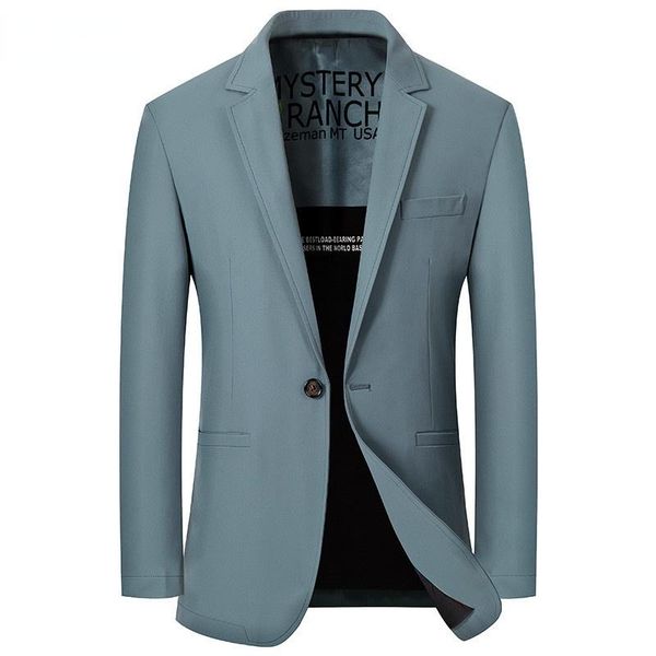 men's suits & blazers casual brand men solid coat fashion single breasted business suit simple slim fit wild male, White;black
men's suits & blazers casual brand men solid coat fashion single breasted business suit simple slim fit wild male, White;black